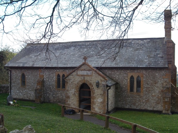 The lovely little church at Fishpond Bottom.